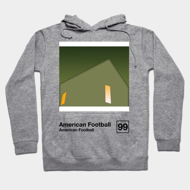 American Football / Minimalist Graphic Artwork Design Hoodie by saudade